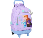 Mochila Grande con Ruedas Compact Extraible Frozen "Spirit" 33x45x22 Cm (Safta 612571918)