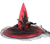 Decoraciones PARA EL Festival de Fantasmas de Pascua de Halloween, Sombrero de bruja, Nuevos accesorios para Fiesta de Máscaras, disfraz (1 Pieza)