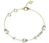 Guess Pulsera Mujer Bracelet Wonderlights De Acero Dorado