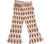 Elegant Playful Girls Floral Polka Dot Flared Pants Summer Autumn Outdoor Casual Bottoms Children Kids Cartoon Fashion Capris
