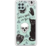 Funda compatible con Samsung Galaxy A22 4G - Patron Maldiciones