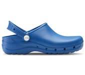 Zuecos Sanitarios mujer FELIZ CAMINAR FLOTANTE ZUECO TRABAJO, AZUL ELECTRICO 14716 XL