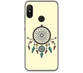 Tumundosmartphone Funda Gel Tpu para Xiaomi Redmi 6 Pro / Mi A2 Lite Diseño Atrapasueños Dibujos