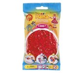 Bolsa Hama 1000 piezas Midi Color Rojo