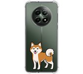 Tumundosmartphone Funda Silicona Antigolpes para Realme 12 5G / 12x 5G diseño Perros 02 Dibujos