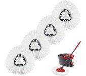 Compatible con repuesto de fregona giratoria Turbo Ocedar y Vileda Pd3.cc