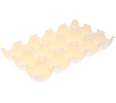 1PCS（15 Cups） Egg Tray Holder Plastic Deviled Egg Crate for Storage Container