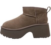 UGG Classic Ultra Mini New Heights  Botines De Tacón Mujer Taupe