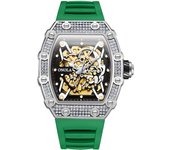 New 2022 Diamond Watch Men Brand ONOLA Luxury Automatic Mechanic Fashion Watches Man Waterpoor Montres Pour Hommes Clock