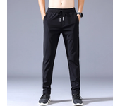 New Men's Casual Pants Thin Pant Straight Summer Quick Dry Trousers Male Fashion Stretch Khaki Jogging Lightweight Pants