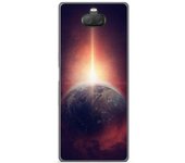 Tumundosmartphone Funda Gel Tpu para Sony Xperia 10 Plus diseño Tierra Dibujos