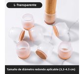 16/8/4Pcs Silicone Non-Slip Legs Pads Thick-soled Furniture Sofa Anti-noise Feet Cover Wood Floor From Scratches Protectors Mat