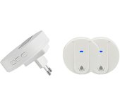 Timbre inalámbrico timbre inteligente a prueba de agua IP68 timbre para el hogar timbre inalámbrico autogenerador inteligente control remoto para el hogar timbre inalámbrico a prueba de lluvia sin batería