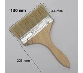 5Pcs 1-6 Inch Paint Brush Wooden Handle BBQ Brush Artist Painting Soft Hair Brushes Furniture Paint Tool Painting Brushes