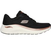 Comodas Skechers marca Skechers modelo 150067-Bkrg para calzado mujer en color negro
