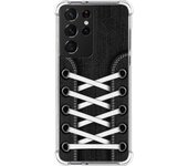 Tumundosmartphone Funda Silicona Antigolpes para Samsung Galaxy S21 Ultra 5G diseño Zapatillas 02 Dibujos