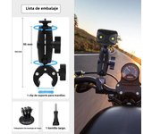 38 in 1 Motorcycle Accessories Mount Bundle Kit for Insta360 ONE X2 X3 ONE X ONE R For RS Cameras Motorcycle Mount Bundle Kit