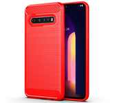 Shockproof Bumper TPU Business Fiber Soft Case For Cover LG V60 V50 V40 V50S ThinQ LG Q92 70 60 61 51 K62 Plus K71 K61 K52 4 5G
