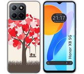 Funda Silicona para Huawei Honor X8 5G diseño Pajaritos Dibujos