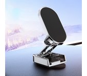 New Car Magnetic Phone Holder Folding Strong Magnet Mount Mobile Phone Metal Stand GPS Support for IPhone 13 12 Xiaomi Samsung