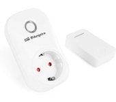 Orbegozo Enm 2000 Enchufe Inteligente con Mando a Distancia - Control Sin Pilas - Alcance de 150m - Potencia Máxima 3680w - Protección Contra Sobrecarga