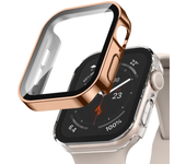 Waterproof Case for Apple Watch 7 8 9 45mm 41mm Screen Protector Glass+Cover Bumper Tempered iWatch 5 SE 6 44mm 40mm Accessories