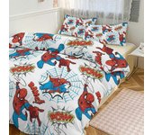 Yt568 Spiderman Print Bedding Set Patrón Duvet Cove Set 3 Unidades 1 Cubierta Del Edredón Y 2 Fundas de Almohada para Mujeres Hombres Adolescentes Múltiples lados a los elegidos de CX