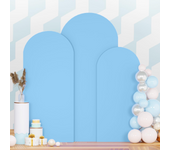 Wedding Arch Cover Set of 3 Spandex Fitted Arch Covers Stretchy Backdrop Backdrop Stand Cover 4ft 5ft 6ft Balloon Arch Cover