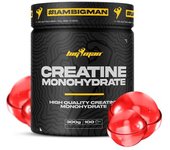 Bigman Creatina Pura 300 Gr - Suplemento Deportivo para Aumentar Energía, Fuerza y Masa Muscular