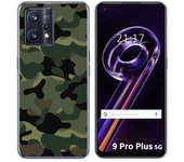 Tumundosmartphone Funda Silicona Realme 9 Pro Plus 5G Camuflaje Dibujos Gel TPU Personalizada