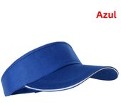 1 Pc Adjustable Universal Solid Color Sun Visor Sport Golf Tennis Breathable Cap Solid Color Summer Sun Hat Empty Top Hat