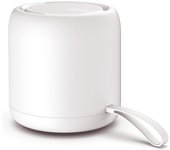 Altavoz Bluetooth, Altavoces inalámbricos portátiles Altavoz exterior Bluetooth 5.0 con graves estéreo de alta fidelidad de alta definición, Mini altavoz IPX4 resistente al agua. Blanco