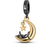 925 Sterling Silver Sunflower Leopard Golden Series Charms Beads Pendant Fit Original Fine Bracelets S925 DIY Jewelry Gifts