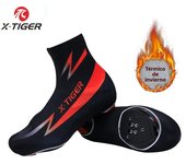 X-TIGER Winter Men's Warm Cycling Shoe Covers Outdoor Sports Mountain Road Bike Shoe Covers