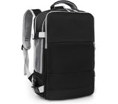 Bolsas de equipaje con cremallera para viaje en avión, mochila de hombro de gran capacidad para mujer, bolsa deportiva, bolsa de almacenamiento de equipaje,mochila de viaje(rosa)