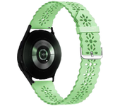 Sport Lace band for samsung galaxy watch 4/5/5 pro/6 classic/Active 2 silicone 20mm 22mm strap women bracelet huawei gt 4-3-2-2e