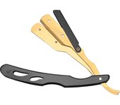 Professional Shaving Knife Manual Shaver Stainless Steel Shaver Rack Professional Straight Edge Razor Barber Beard Cutter