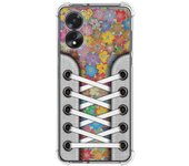 Tumundosmartphone Funda Silicona Antigolpes para Oppo A18 diseño Zapatillas 05 Dibujos