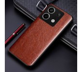 Luxury PU leather Case for Xiaomi Redmi Note 13 12 11 10 Pro Plus Max 12S 11S 10S 5G 4G Business solid color design phone cover