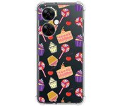 Funda Silicona Antigolpes para Oneplus Nord CE 3 Lite 5G diseño Dulces 01 Dibujos