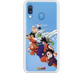 Funda original compatible con Samsung Galaxy A20E - Dragon Ball Z Multipersonaje