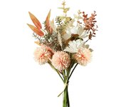 Flores artificiales falsas Plantas Arreglos florales de seda Ramos de boda Decoraciones Florales de plástico (Champán)