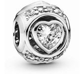 Charm Pandora Corazonen Relieve 798464C01