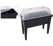 Invernadero tipo mesa color negro 80x40x65cm