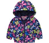 Stylish Cartoon Dinosaur Windbreaker Jacket for Girls - Perfect for Casual Wear!
