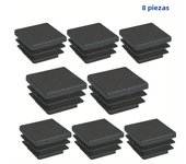 45*45MM Square Steel Moulds Protective Cover Head Foot Sheath Square Plastic Plug Foot Tube Stool