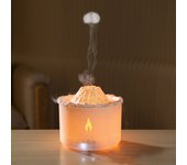 Volcano aromatherapy machine desktop essential oil diffuser flame humidifier household night light decoration