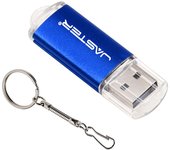 JASTER New Creative With Key Chain USB 2.0 Flash Drive 128GB 64GB 32GB 16GB 8GB 4GB 128MB Pendrive Fashion 9 Colors U Stick Gift