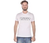 Emporio Armani Camiseta Algodón Hombre Blanco 3Z1T861J0AZ 100