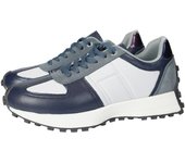 Deportivos marca DOCTOR CUTILLAS para mujer en color marino. Deportivas Doctor Cutillas, mujer, plantilla extraible, cordones. Deportivas cómodas, bonito diseño fabricado piel calidad, hechas en España